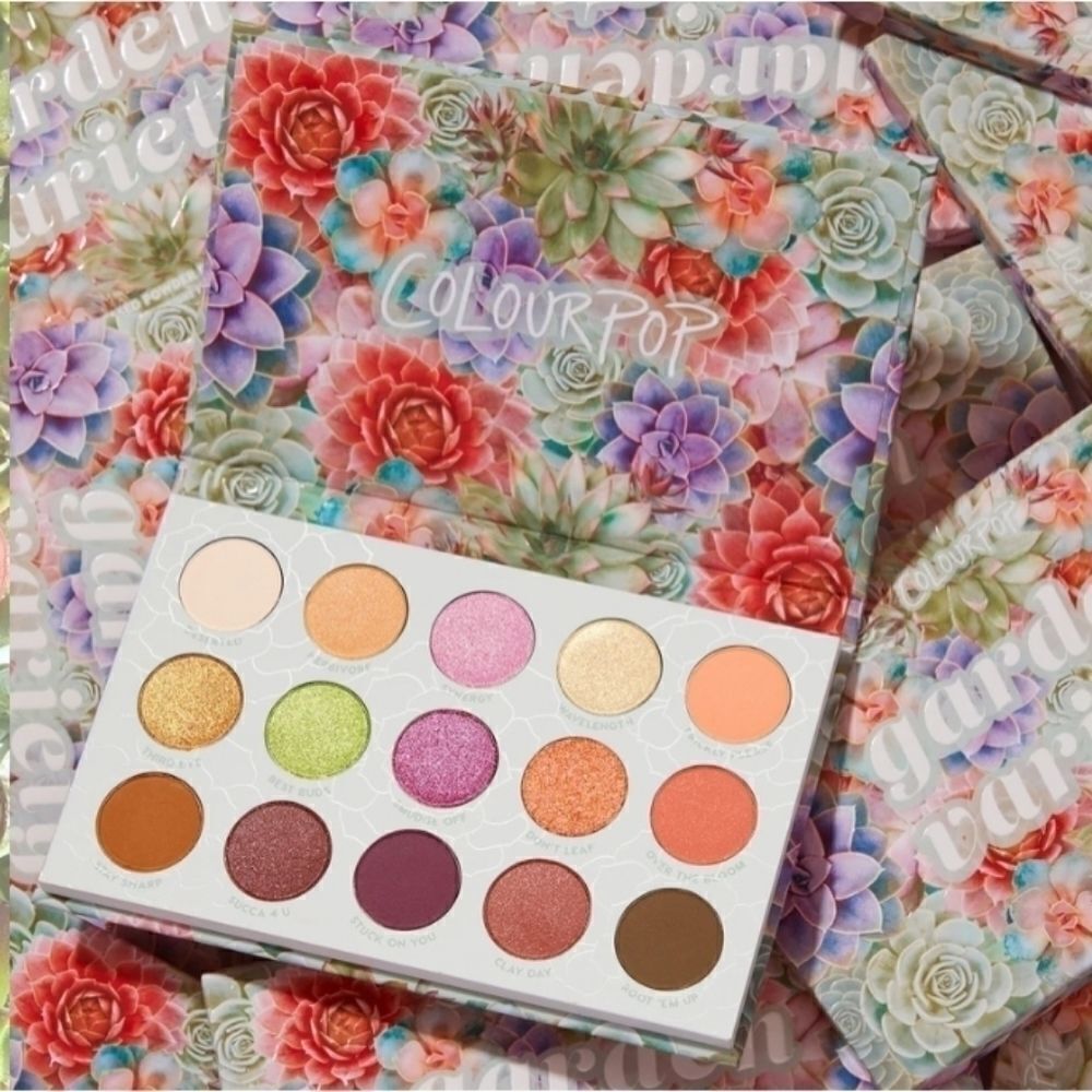 Colour Pop Garden Variety pressed powder palette